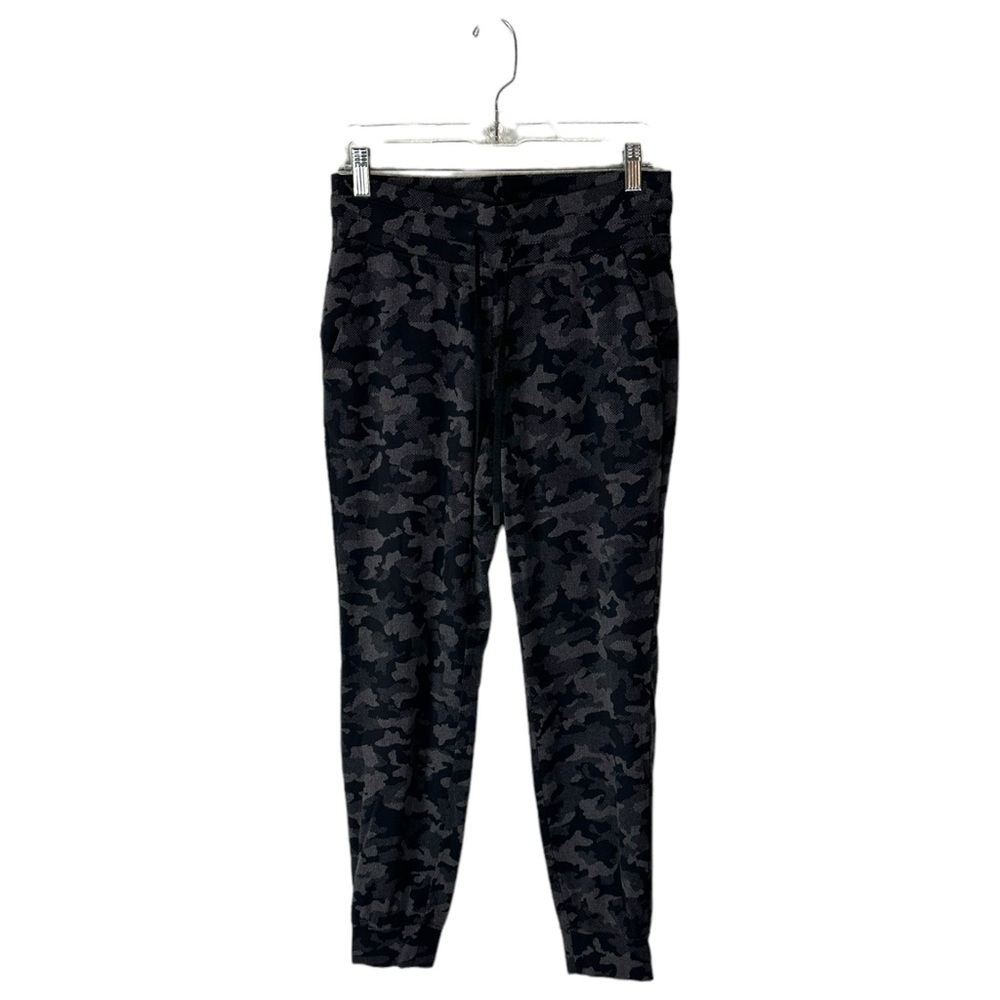 Lululemon Ready to Rulu Jogger Jacquard Heritage Camo Jacquard Black Lunar SZ 8